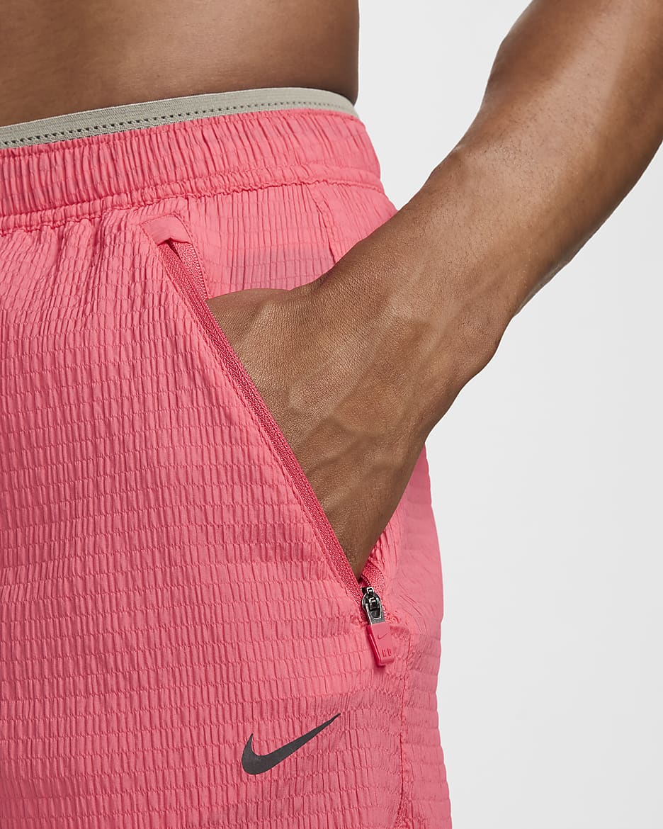 Nike running shorts red best sale